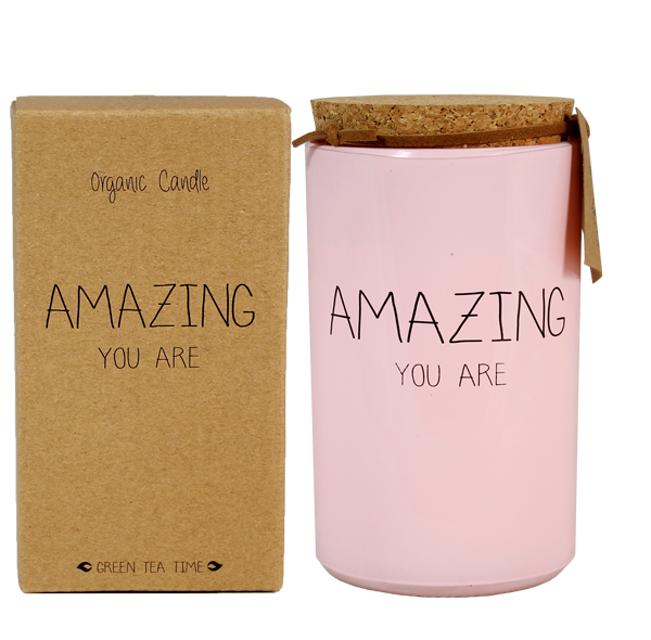 My flame - SOJAKAARS - AMAZING, YOU ARE - GEUR: GREEN TEA TIME